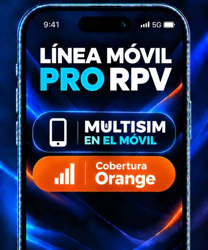 [RPV-OR-MULTISIM] TARIFA MOVIL PRO RPV MULTISIM €/mes